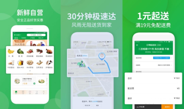 朴朴30分钟快送超市，如何触达精准人群，并实现后续复购裂变？